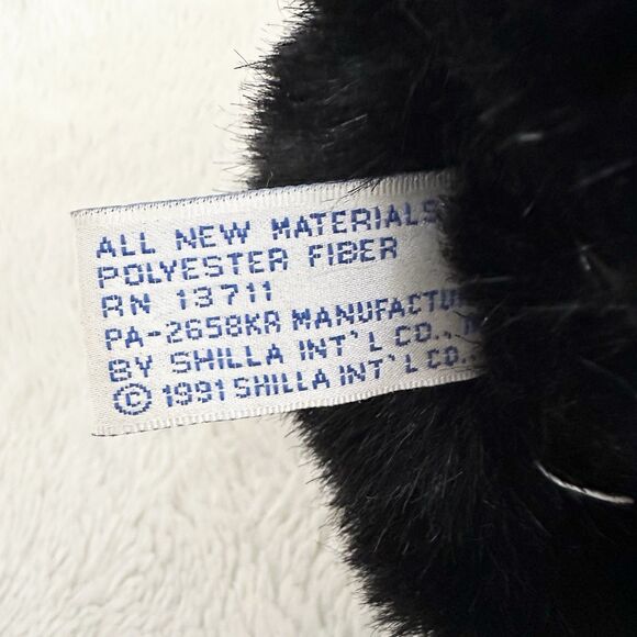 Vintage Just Friends Gorilla Ape 10” Black Plush Stuffed Animal Toy 90s - Picture 5 of 6